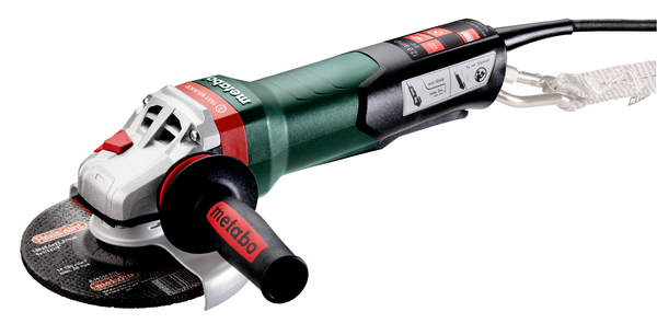 PTM-G603645420 6" Angle Grinder - 10,000 RPM - 12.0 Amps - w/ Non-Locking Paddle, Brake, Tether Point